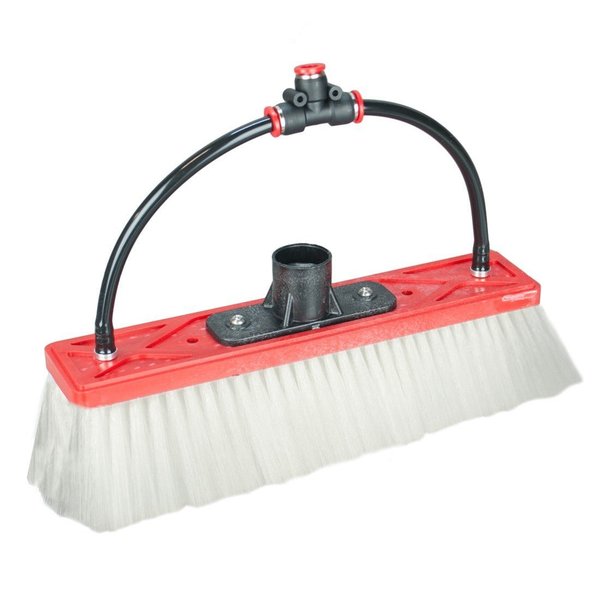 Tucker 5.5 in W Water Fed Brush, 13.25 in L Handle T-12DT-Euro